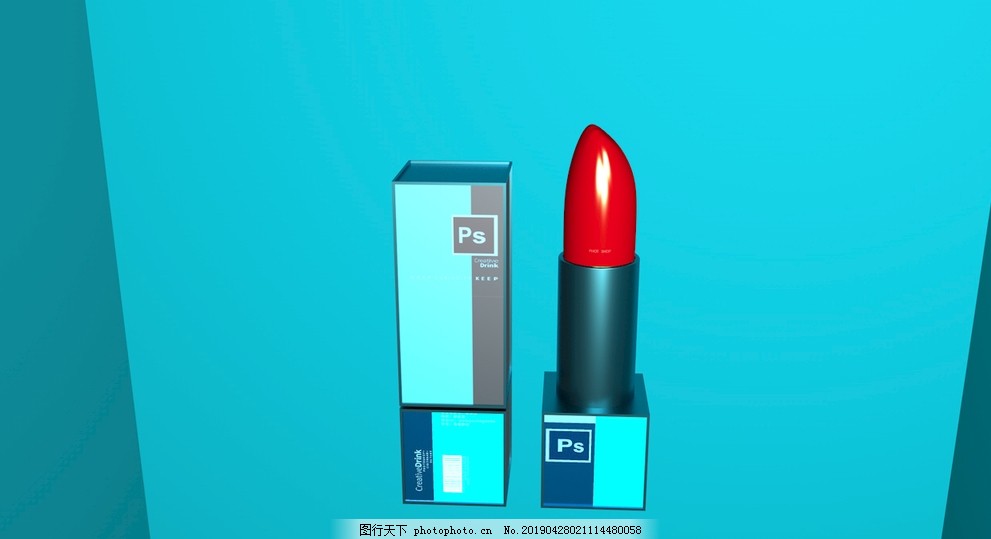 ps口红 c4d图片