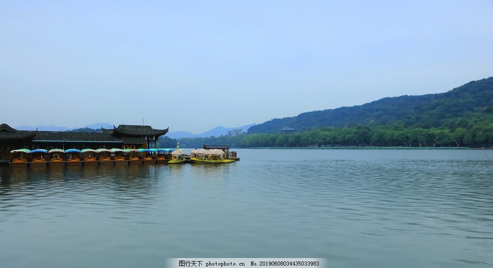 唯美杭州西湖美景图片 山水风景 自然景观 图行天下素材网