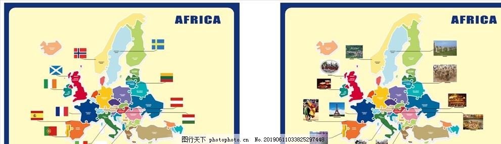 欧洲地图图片 其他图片素材 其他 图行天下素材网